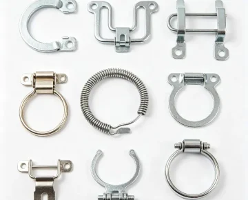 Custom Metal Stamping Spring Clips and Clasps
